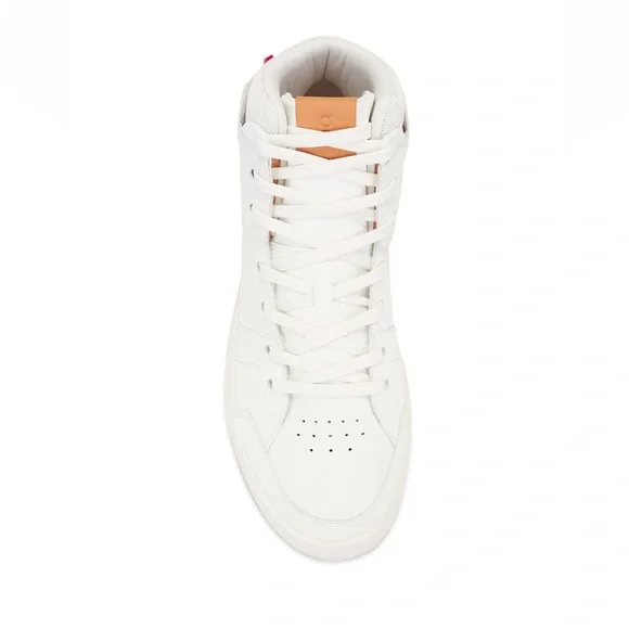 NWT On The Roger Clubhouse Mid in White & Sandstone men’s size 7 - Picture 6 of 13